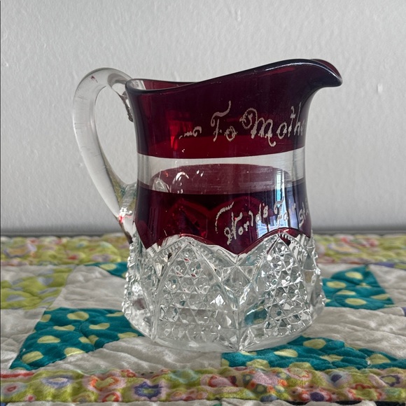 Antique 1904 World's Fair Souvenir Glass - Picture 2 of 3